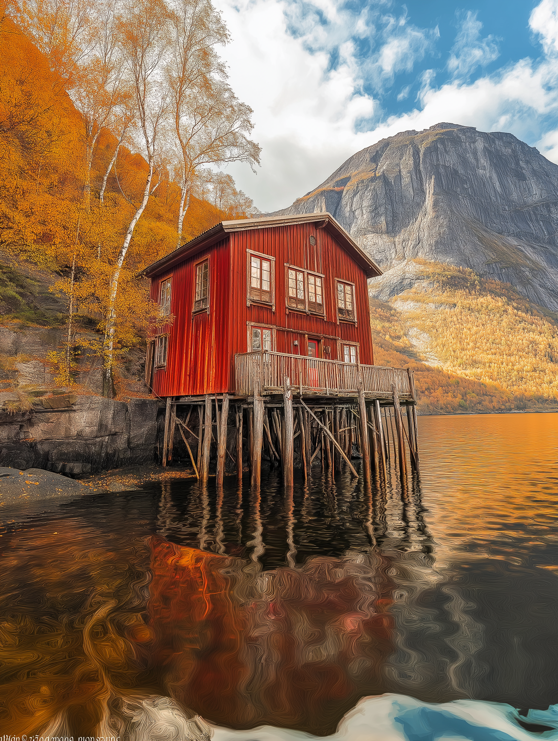  Fall Color in Norway  