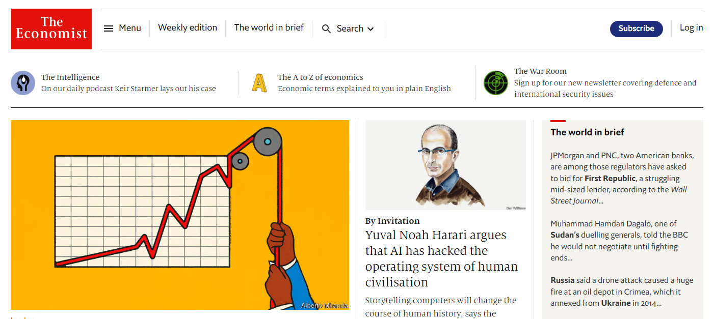  Screenshot from  Economist.com  